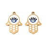 304 Stainless Steel Enamel Pendants STAS-Z190-09G-02-1