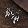 Zinc Alloy Dangle Earrings for Women WG349F2-01-3