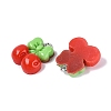 Opaque Resin Pendants RESI-Q232-04A-2