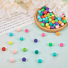 308Pcs 11 Colors Handmade Polymer Clay Beads Strands CLAY-CW0001-07-4