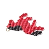 MIYUKI Delica Glass Seed Beaded Pendants PALLOY-MZ01247-01-4