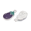 Alloy Enamel Pendants ENAM-Q003-04P-2