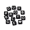 Opaque Acrylic Enamel Beads SACR-Q001-18B-2
