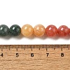 Dyed Natural Malaysia Jade Beads Strands G-G021-02B-21-3