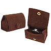 Microfiber Packing Button Bags ABAG-WH0038-51F-1