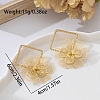 Filigree Alloy Stud Earrings WG36AB6-01-3