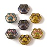 Baking Paint Glass Beads DGLA-G004-02E-1