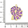 Ocean Theme 304 Stainless Steel Enamel Pendants STAS-G373-01B-02-3