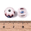 Vintage Porcelain Corrugated Beads PORC-N013-11M-3