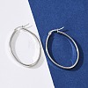 Non-Tarnish 304 Stainless Steel Hoop Earrings EJEW-L232-003A-P-5