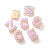 Opaque Rainbow Iridescent Acrylic Beads OACR-P010-23G-2