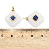 Natural White Jade Pendants KK-B157-42A-01-3