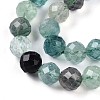 Natural Fluorite Beads Strands G-T140-19C-4