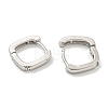 Brass Hoop Earrings EJEW-L211-010Q-P-2