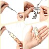 Stainless Steel Portable Lipstick Pouch Pendant Decorations HJEW-FS00109-3