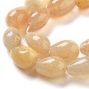 Natural Topez Jade Beads Strands G-B106-A27-02-4