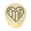 Constellation Golden Tone Wax Seal Brass Stamp Heads LS-STAM-P002-02G-12-1