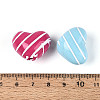 Opaque Acrylic Enamel Beads SACR-T018-17M-3