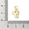 Valentine's Day Brass Micro Pave Cubic Zirconia Pendants KK-D237-03G-3
