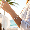 304 Stainless Steel Charm Bracelets BJEW-TA00711-7