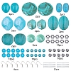 DIY Imitation Gemstone Style Earring Making Kits DIY-SC0012-11-2