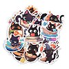 50Pcs Cartoon Cat Paper Self-Adhesive Picture Stickers STIC-C010-13-2