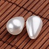 Teardrop Acrylic Imitation Pearl Beads OACR-O002-2462-2