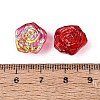 Electroplate Transparent Glass Beads Strands LS-EGLA-N056-02A-06-4