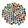 Printed Transparent Glass Cabochons GL-CBAA22A-09-3