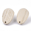 Cedarwood Stud Earring Findings MAK-N033-003-2