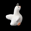 Flocking Opaque Resin Pendants RESI-G123-01C-2