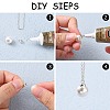 304 Stainless Steel Cup Pearl Peg Bails Pin Pendants STAS-K210-09B-S-2