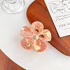 Hollow Flower Plastic Claw Hair Clips PW-WG85813-03-1