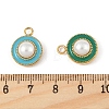 ABS Plastic Imitation Pearl Pendants STAS-P396-12G-M-3