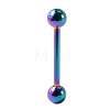 304 Stainless Steel Tongue Rings WG3BE28-08-1