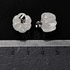 Natural Quartz Crystal Pumpkin Charms G-K338-27P-05-3