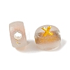 Luminous Transparent Acrylic Beads OACR-P037-01B-X-3