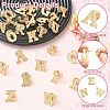 26Pcs Letter A~Z Alloy Lapel Pin Backs JEWB-CJZ0001-03KCG-3