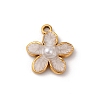 304 Stainless Steel Enamel Charms STAS-D361-01G-01-1