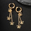 Elegant Butterfly Tassel Earrings for Women LT5826-1