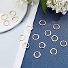 Unicraftale 60Pcs 2 Colors PVD Vacuum Plating 304 Stainless Steel Linking Rings STAS-UN0018-37-4