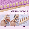 3Pcs Wood Thick Blanket Loom for Yarn DIY-WH0780-06-3