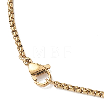 304 Stainless Steel Box Chain Lariat Necklaces NJEW-JN05887-1