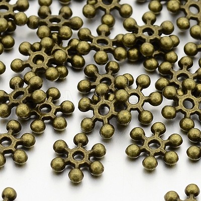 Zinc Alloy Beads Spacers PALLOY-Q063-AB-1