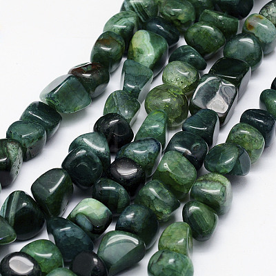 Natural Agate Beads Strands G-F518-03-1