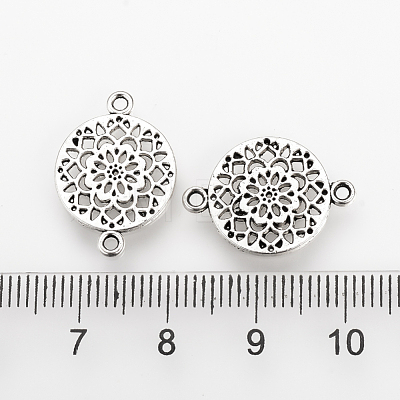 Tibetan Style Alloy Links connectors TIBE-Q077-13AS-NR-1