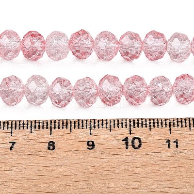 Transparent Glass Beads Strands GLAA-T023-10mm-A08-1