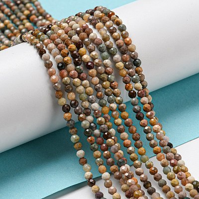 Natural Agate Beads Strands G-G991-A03-B-1