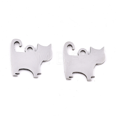 Non-Tarnish 201 Stainless Steel Charms X-STAS-S081-062-1