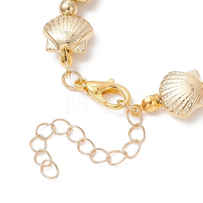 CCB Plastic Beaded Bracelets for Women BJEW-JB13240-01-1